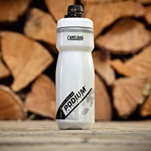 CamelBak Podium Dirt Series Chill Insulated Mountain Bike Water Bottle 21oz, White