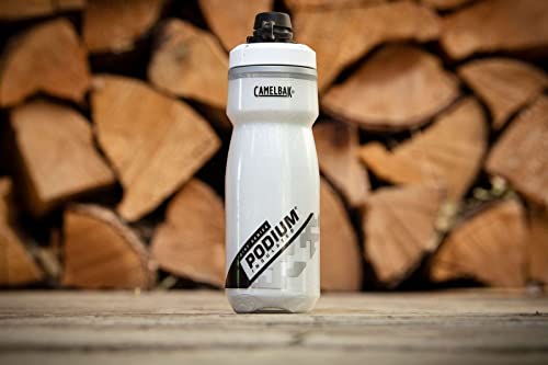 CamelBak Podium Dirt Series Chill Insulated Mountain Bike Water Bottle 21oz, White