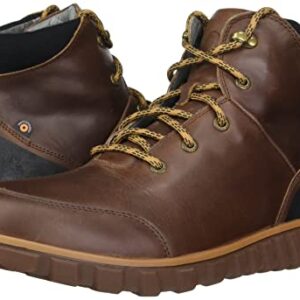 Bogs Men's Classic Casual Hiker Ankle Boot, Cognac, 10