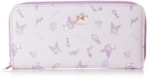 アルディ aldi sr1-11 women's sanrio round long wallet kuromi