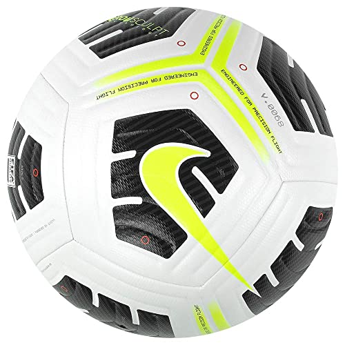 Nike Academy Pro - Team FIFA Sz 5 Soccer Ball White/Black/Volt 5