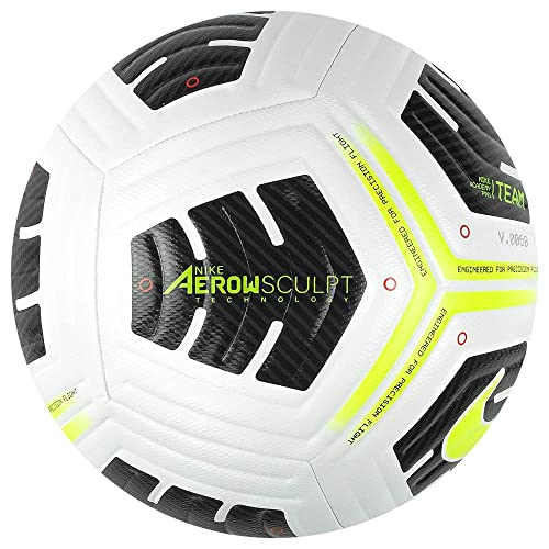 Nike Academy Pro - Team FIFA Sz 5 Soccer Ball White/Black/Volt 5