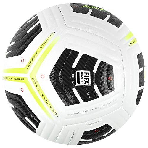 Nike Academy Pro - Team FIFA Sz 5 Soccer Ball White/Black/Volt 5