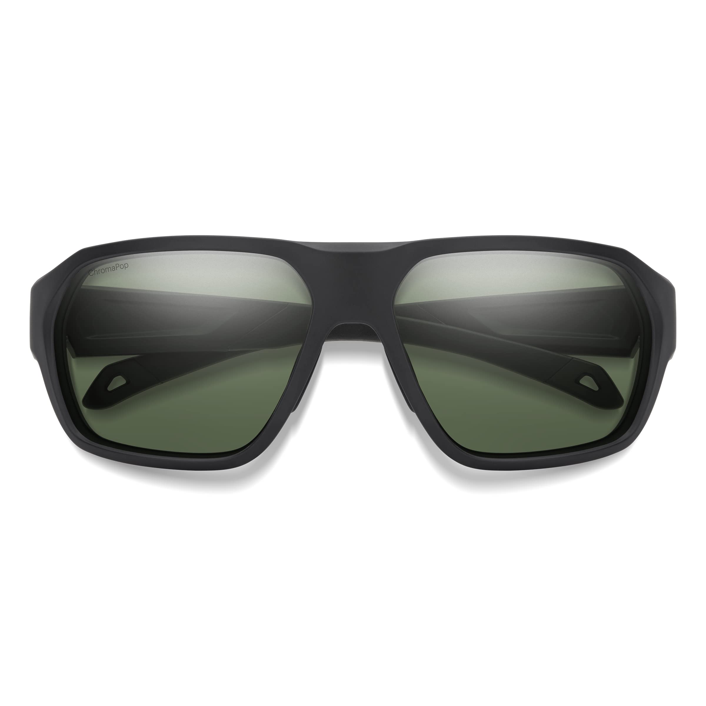 Smith Deckboss Sunglasses Matte Black/ChromaPop Polarized Gray Green