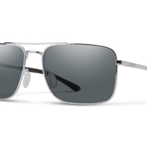 Smith Outcome Sunglasses, Silver/Gray, one Size