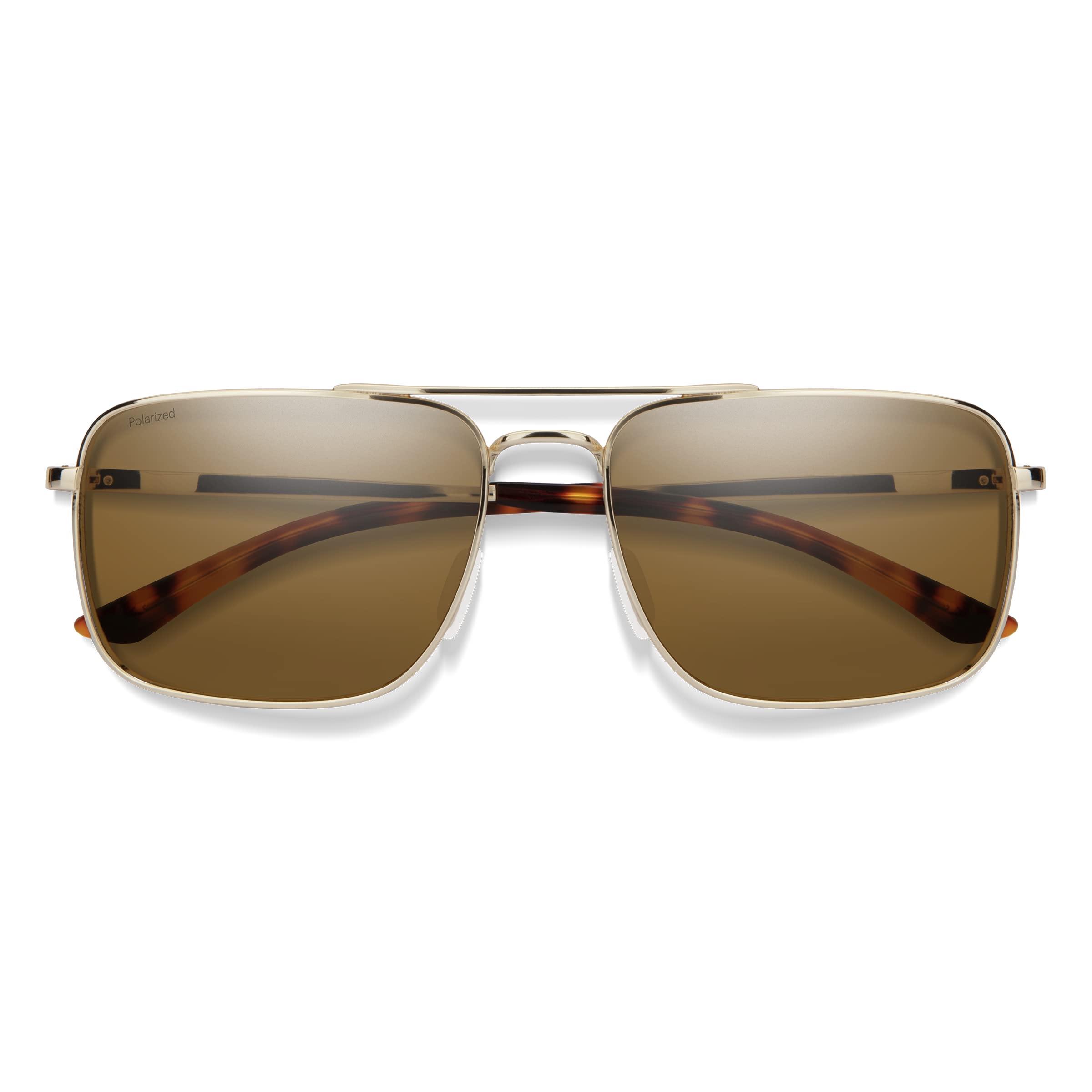 SMITH Outcome Lifestyle Sunglasses - Gold | Polarized Brown