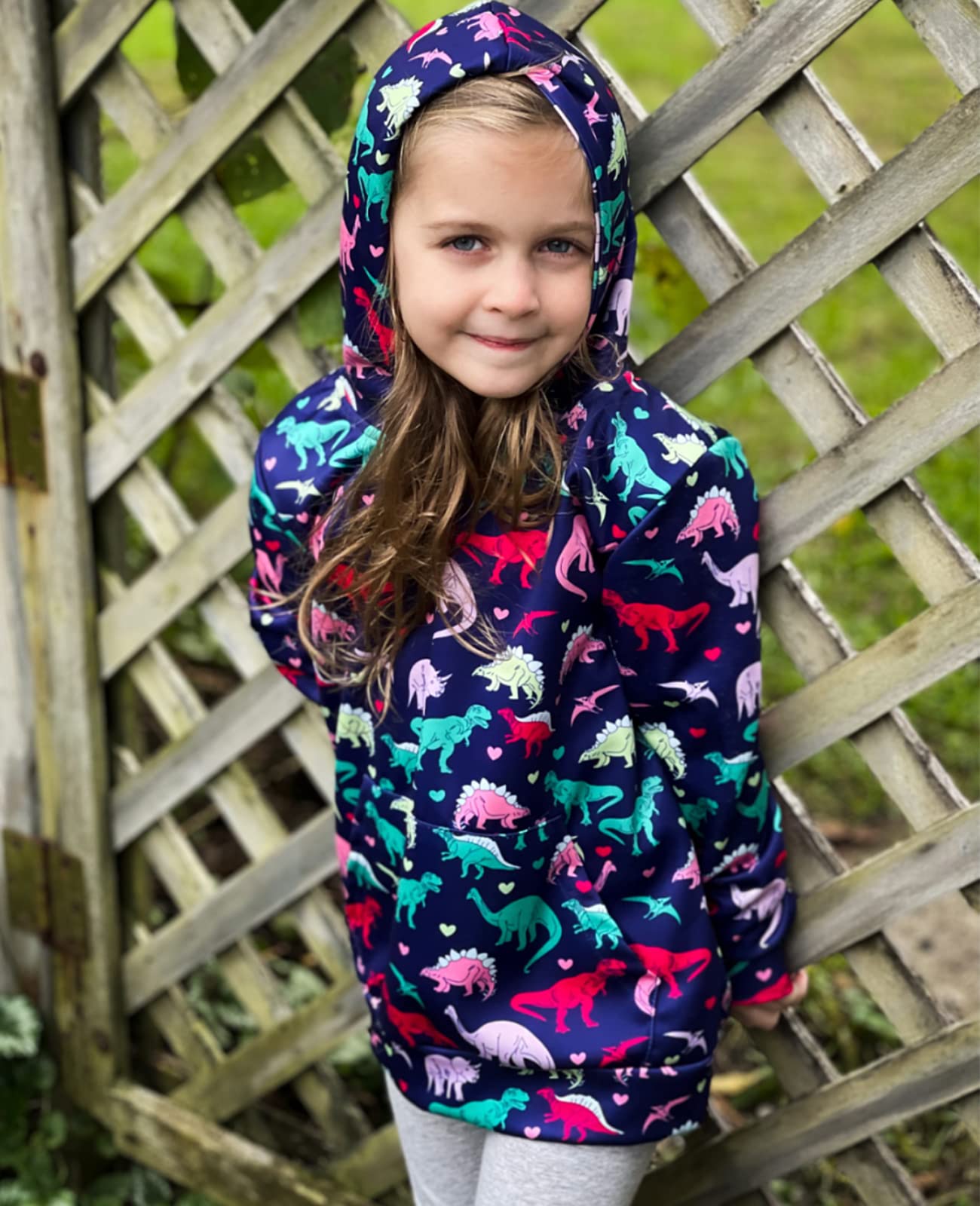 Toddlers Girl Dinosaur Sweaters Hoodies 3D Printed Colorful Animal Zoo Hooys Pullover Sweatshirts sOFT Comfy Stretch Long Sleeve Baby Kids Children Outfits for Little Boy Size 4 5 6 Years Old Clothing