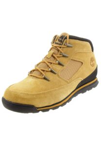 timberland men's euro rock heritage l/f fashion boots, wheat suede, 8.5