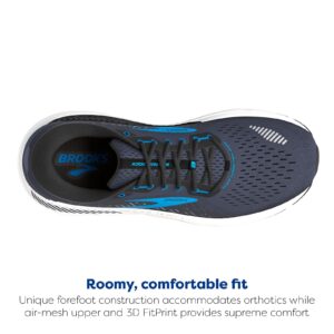 Brooks Men's Addiction GTS 15 Supportive Running Shoe - India Ink/Black/Blue - 11.5 Wide