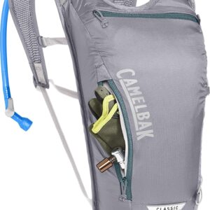 CamelBak Classic Light Bike Hydration Pack 70oz, Gunmetal/Hydro