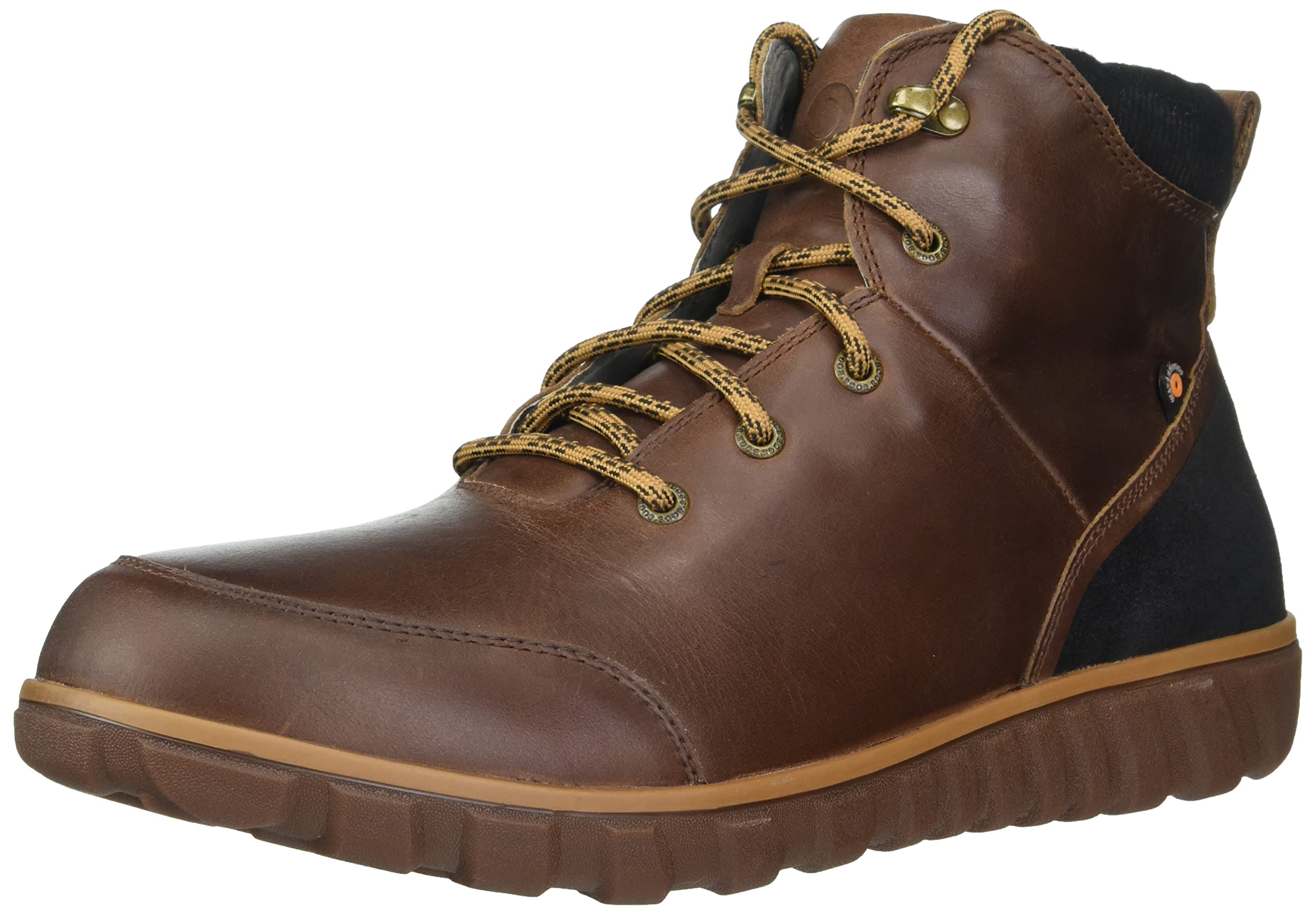 Bogs Men's Classic Casual Hiker Ankle Boot, Cognac, 10