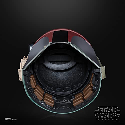 STAR WARS The Black Series Boba Fett (Re-Armored) Premium Electronic Helmet, The Mandalorian Roleplay Collectible for Kids Ages 14 and Up