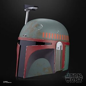 STAR WARS The Black Series Boba Fett (Re-Armored) Premium Electronic Helmet, The Mandalorian Roleplay Collectible for Kids Ages 14 and Up