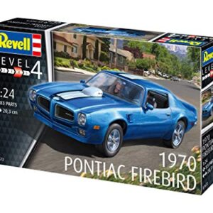 Revell 07672 1970 Pontiac Firebird 1:24 Scale Unbuilt/Unpainted Plastic Model Kit