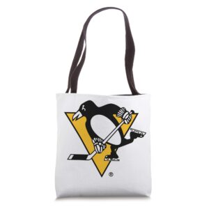 NHL Pittsburgh Penguins Team Logo Beach Tote Bag