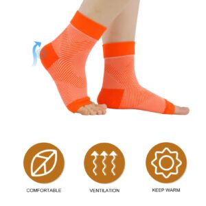 1 Pair Support Support Socks Plantar Socks Support Socks Compression Foot Sleeves Compression Socks Toeless Socks Joint Socks