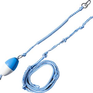 AQUAGLIDE Adjustable Complete Mooring Line Kit – Accommodate Up to 19ft of Water Depth – Secure Commercial or Residential Aquapark Pieces – No Knots Required