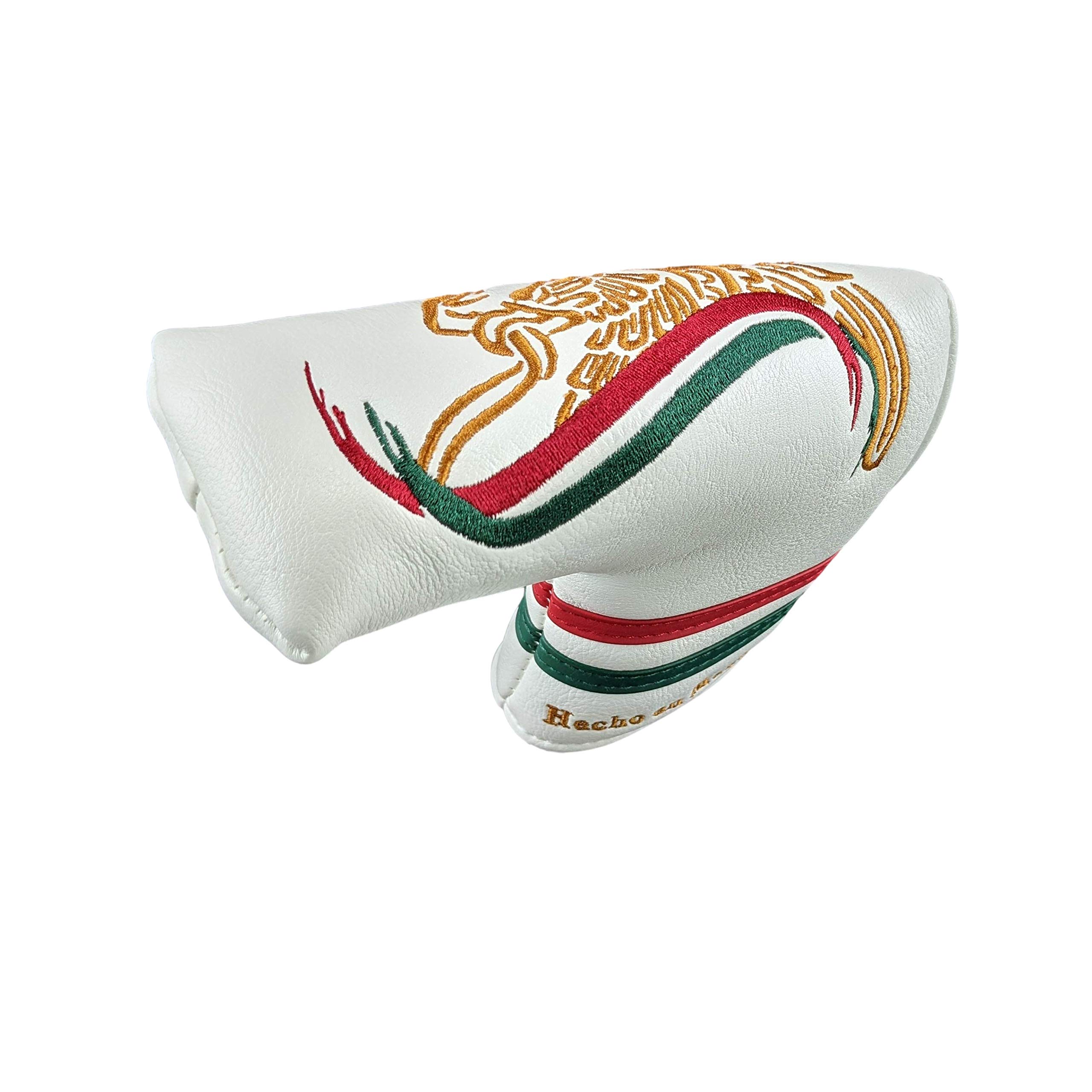 Foretra - Limited Edition Mexico Golf Putter Headcover Quality PU Leather Magnetic Closure for Blade Style Putters