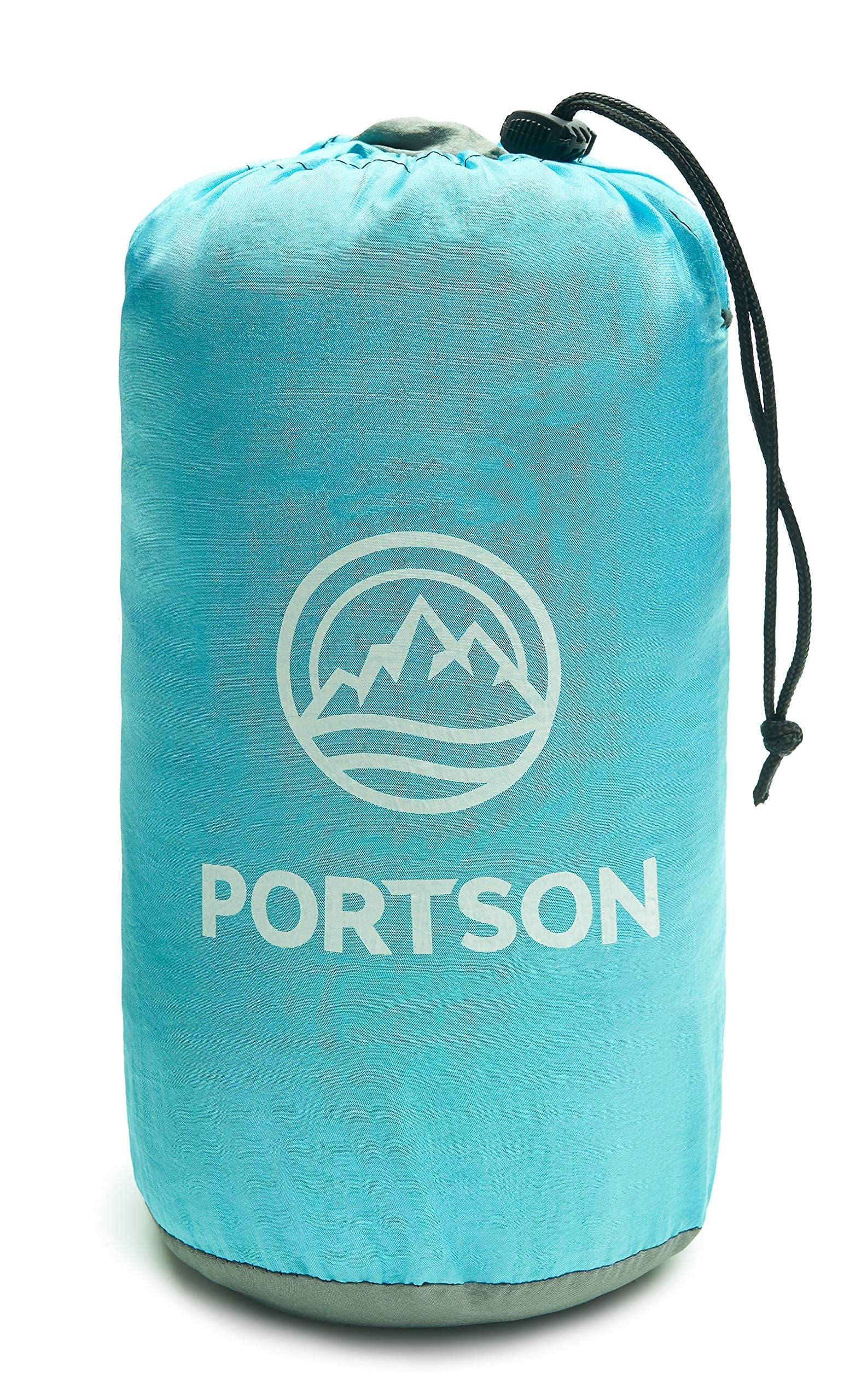 Portson Camping Hammock - Based in Madison - Double Hammock for Backpacking, Travel, Hiking - Portable Hammock - Tree-Friendly Straps Included