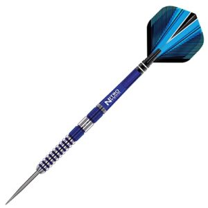 RED DRAGON Polaris: 22 gram Tungsten Professional Darts Set with Flights and Nitrotech Shafts (Stems)