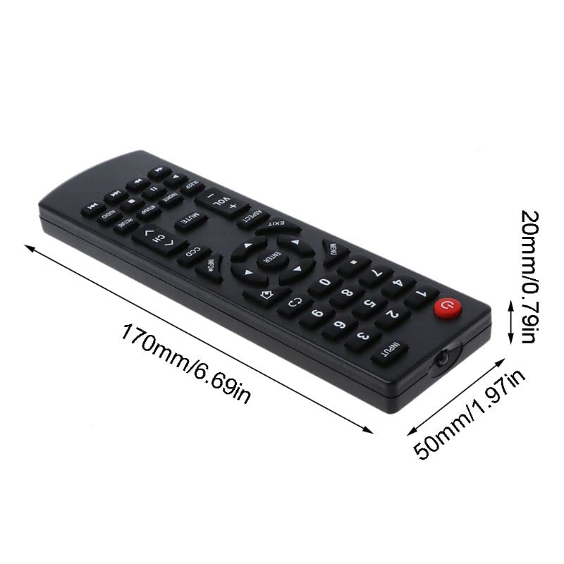 Universal Replacement Remote Control for All Insignia TVs NS-L22X-10A NS-RC01G-09 NS-46D400NA14 NS-28E200NA14 NS-32D312NA15 NS-32D220NA16 NS-39D310NA15 NS-39D40SNA14 NS-46E440NA14 NS-42E470A13