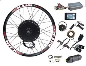 nbpower 135mm dropouts e-bike kit 48v-72v 3000w e bike conversion kit 100km/h speed 3000w ebike conversion kit(26inch rear)