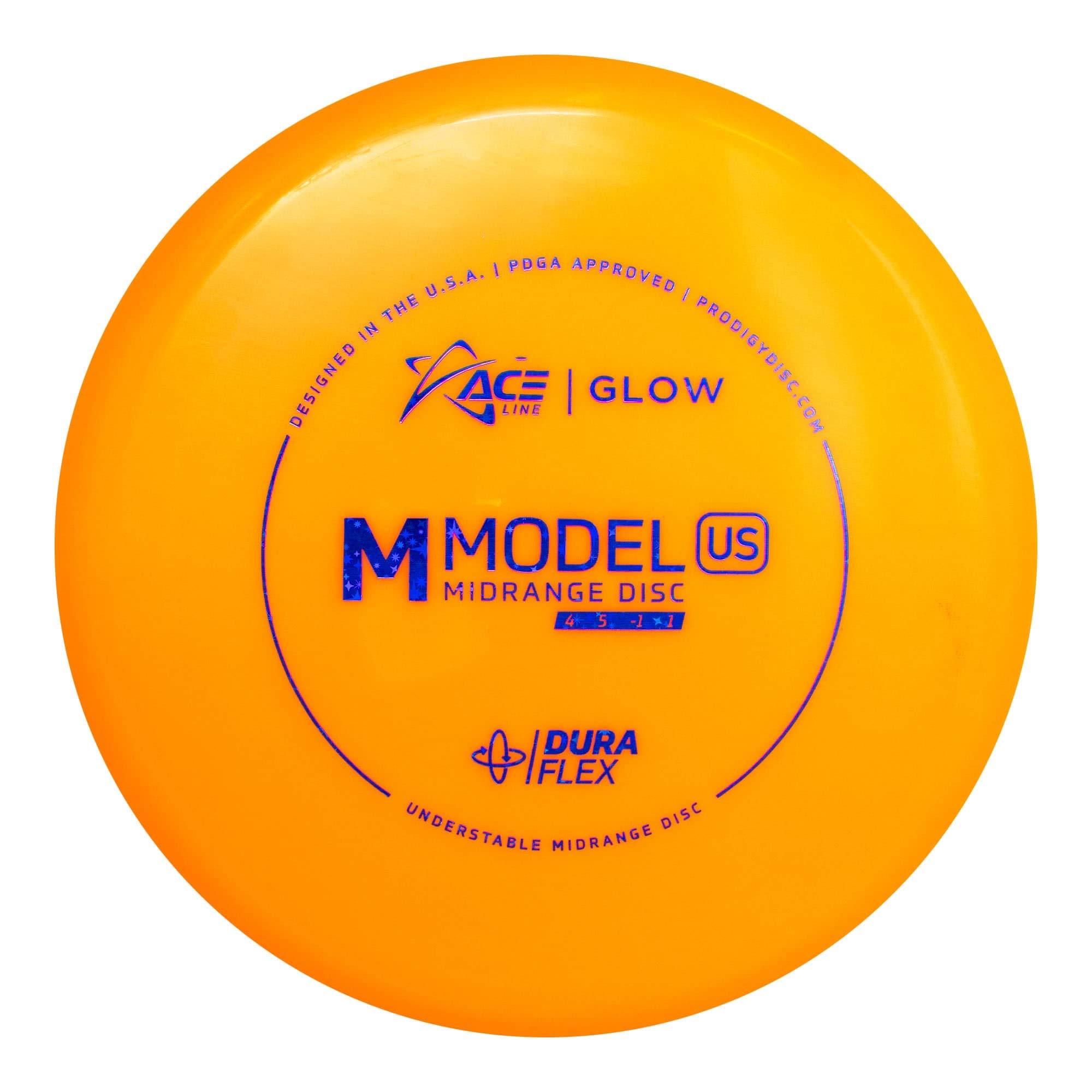 Prodigy Disc Ace Line Glow DuraFlex M Model US Midrange Golf Disc [Colors May Vary] - 177-180g