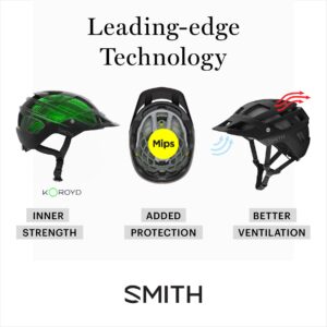 Smith Ignite Cycling Helmet – Adult Road Bike Helmet with MIPS Technology + Zonal Koroyd Coverage – Lightweight Impact Protection for Men & Women – Black/Matte Cement, Large