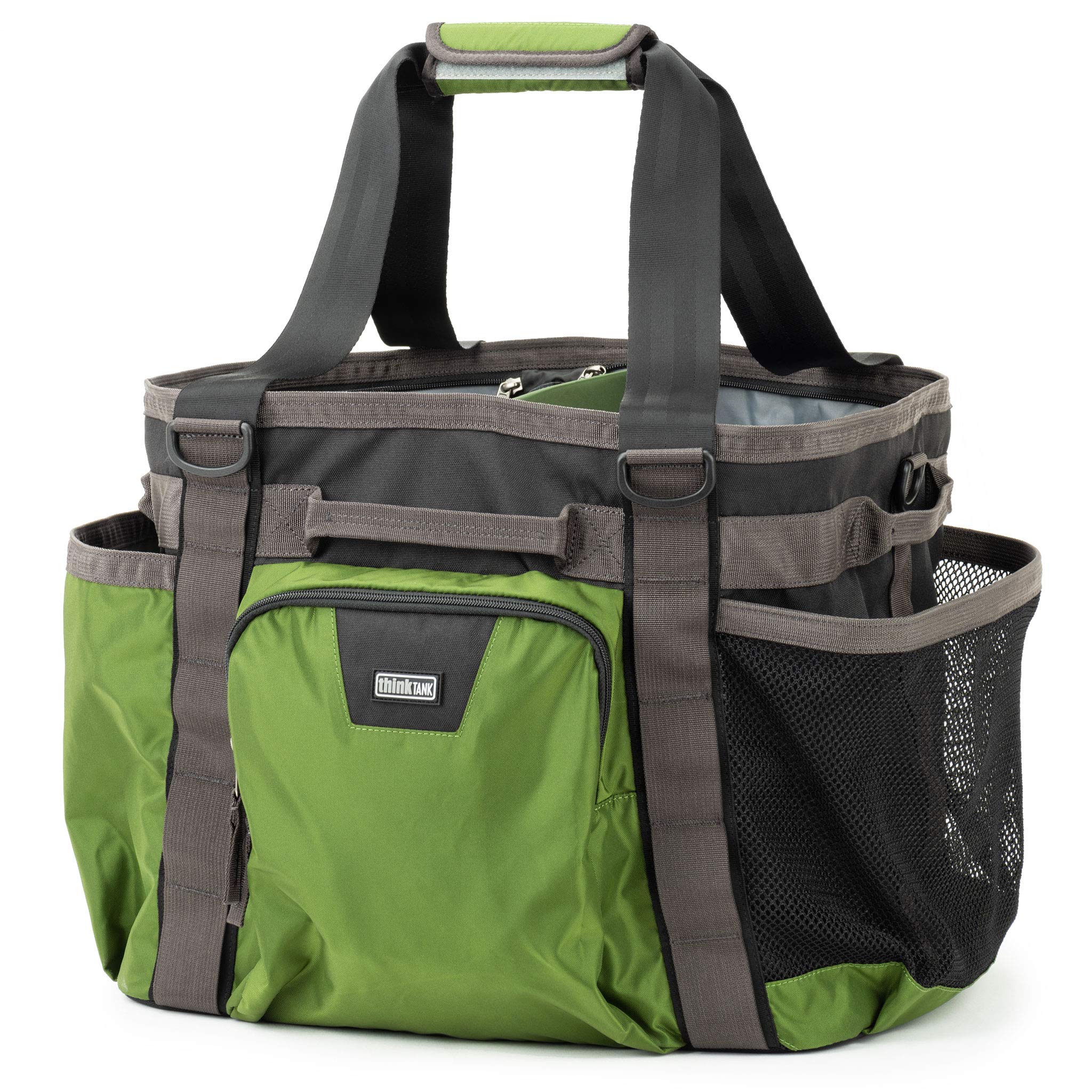 Think Tank Freeway Longhaul 50 Carryall Duffel - Grey with Green