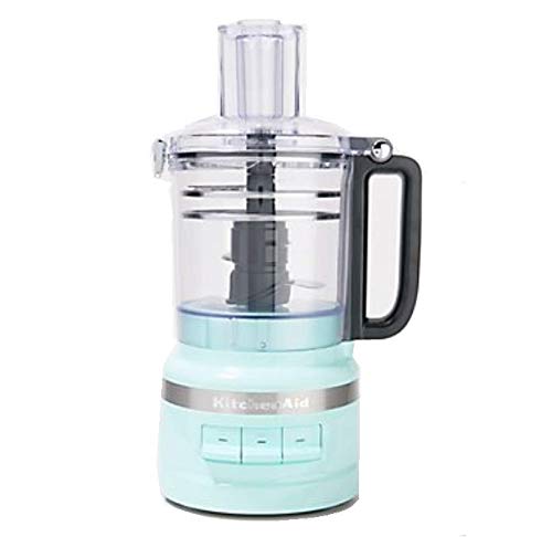 KitchenAid RKFP0919IC 9 Cup Food Processor Plus, Ice Blue (RENEWED) CERTIFIED REFURBISHED