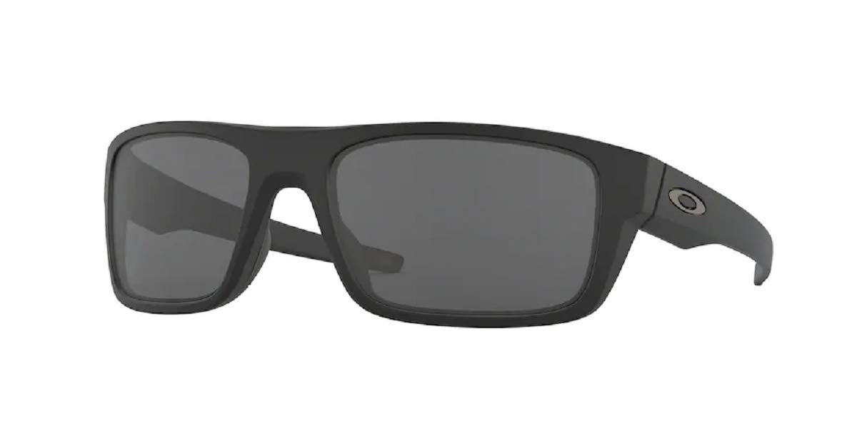 Oakley Drop Point OO9367 Matte Black/Grey 60MM Non-Polarized Rectangle Sunglasses for Men