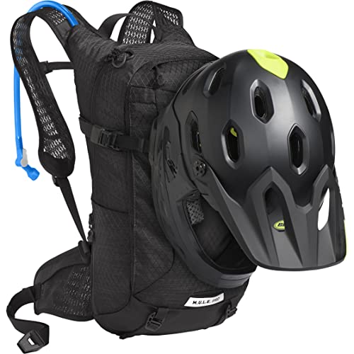 CamelBak Women's M.U.L.E. Pro 14 Bike Hydration Backpack 100oz - Body Mapping Technology, Black/White