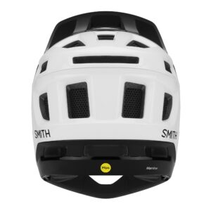 SMITH Mainline MTB Cycling Helmet – Downhill Certified Adult Enduro Mountain Bike Helmet with Koroyd + MIPS Technology – Lightweight Impact Protection for Men & Women – White/Black, Large