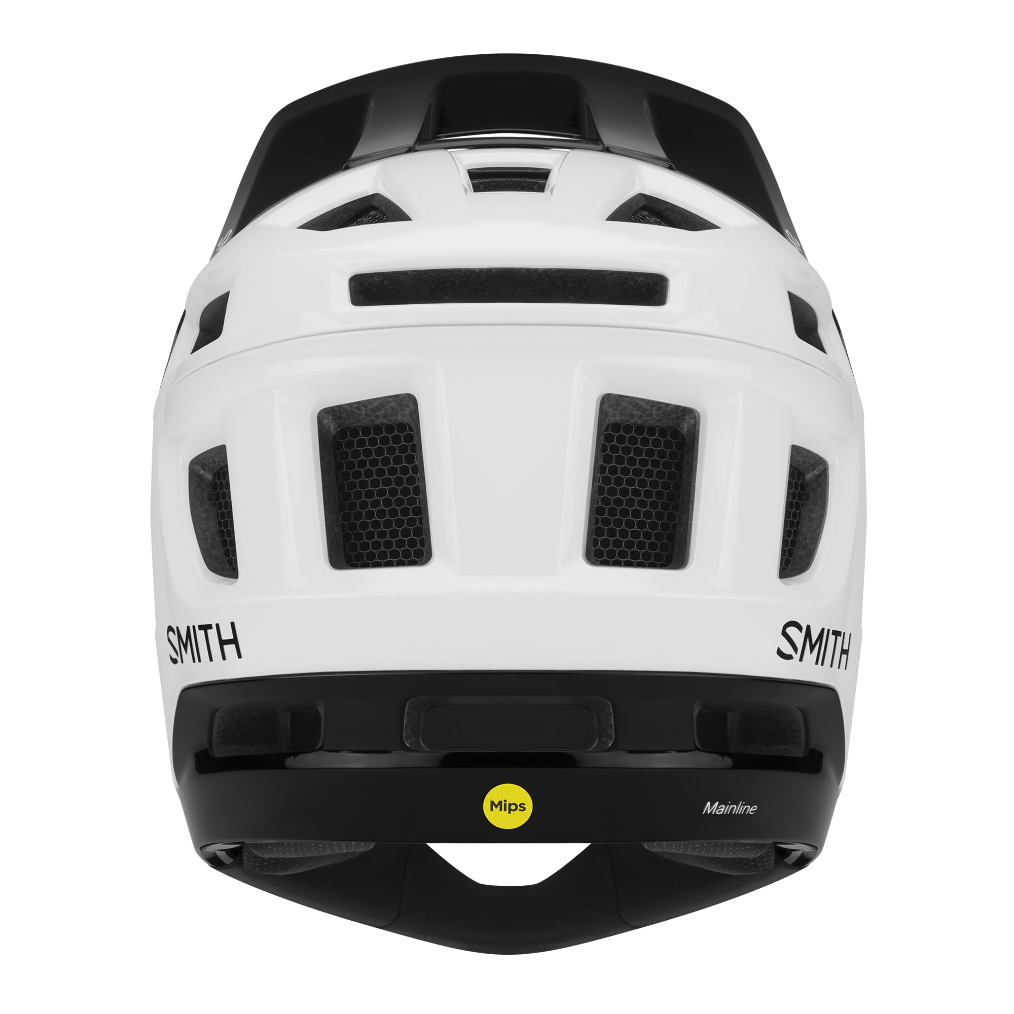 SMITH Mainline MTB Cycling Helmet – Downhill Certified Adult Enduro Mountain Bike Helmet with Koroyd + MIPS Technology – Lightweight Impact Protection for Men & Women – White/Black, Large