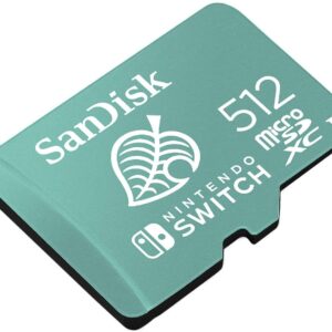 SanDisk 512GB Nintendo Switch MicroSD Card/Memory Card for Nintendo Switch Lite 512 GB (SDSQXAO-512G-GNCZN) Bundle with 1 SD & MicroSDXC Card Reader