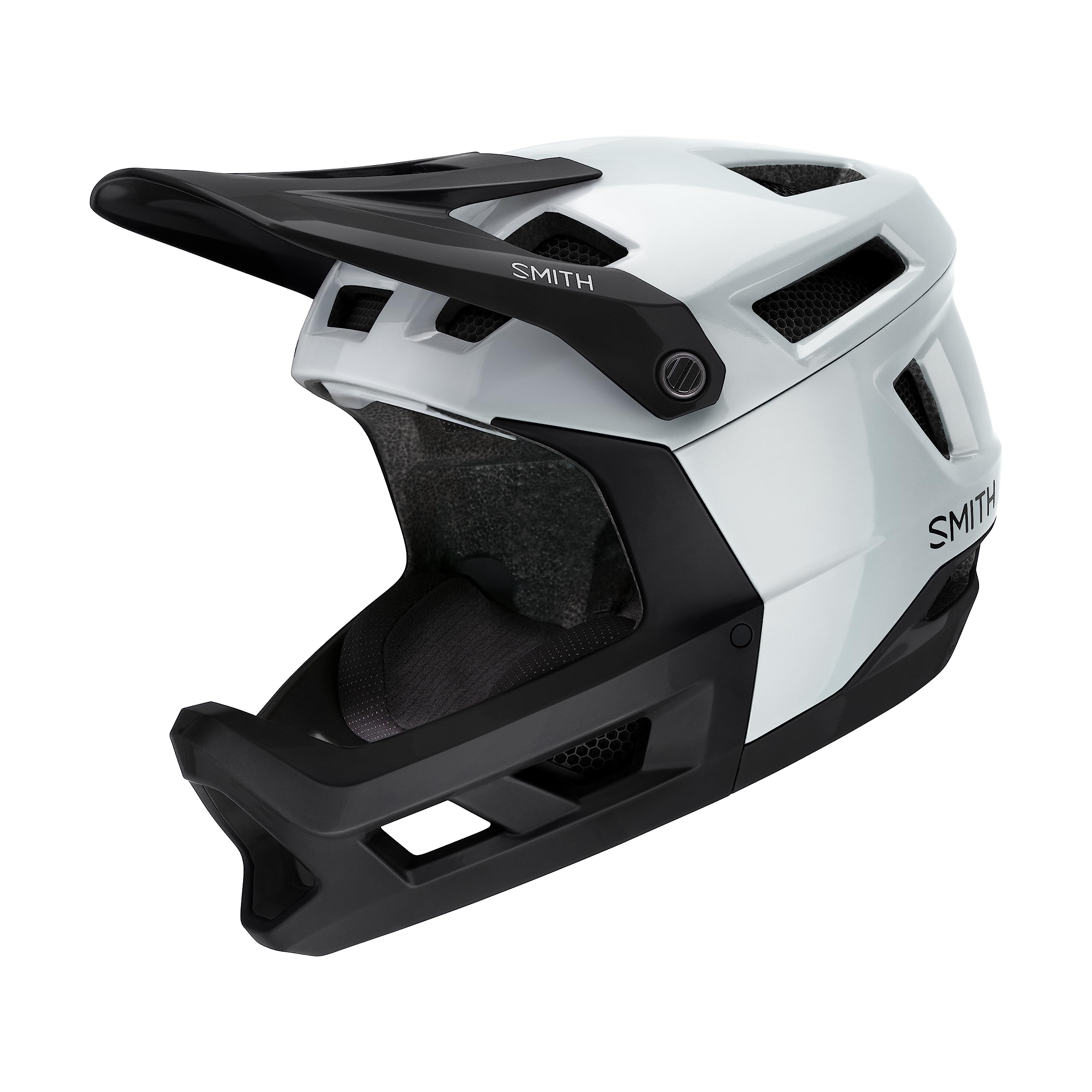 SMITH Mainline MTB Cycling Helmet – Downhill Certified Adult Enduro Mountain Bike Helmet with Koroyd + MIPS Technology – Lightweight Impact Protection for Men & Women – White/Black, Medium