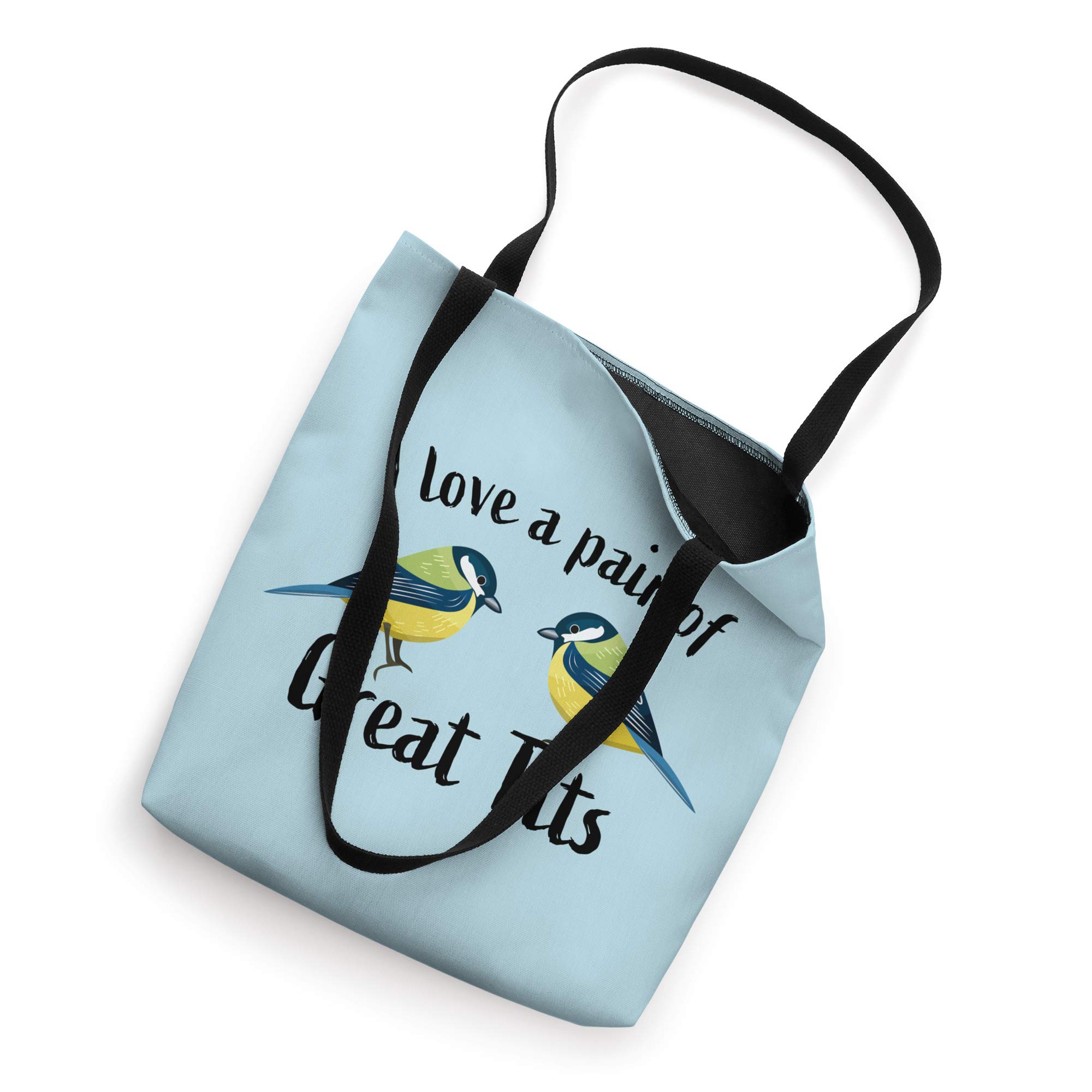 Pair of great tits | bird watching Gift Tote Bag