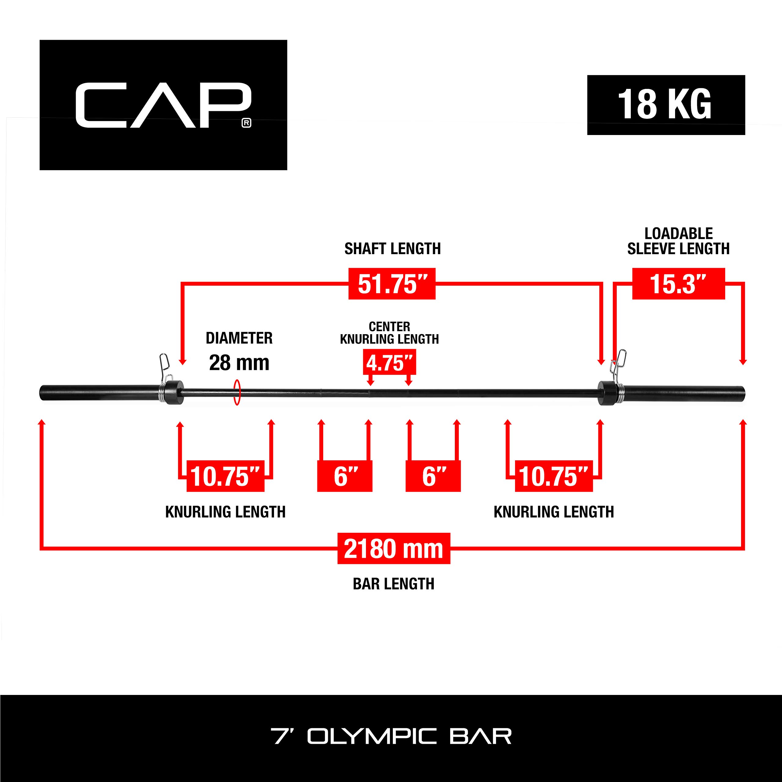 WF Athletic Supply 300 LB Cast Iron Olympic Weight Set with 7’ Olympic Bar for Muscle Toning, Strength Building, Weight Loss - Multiple Choices Available (a. Charcoal)