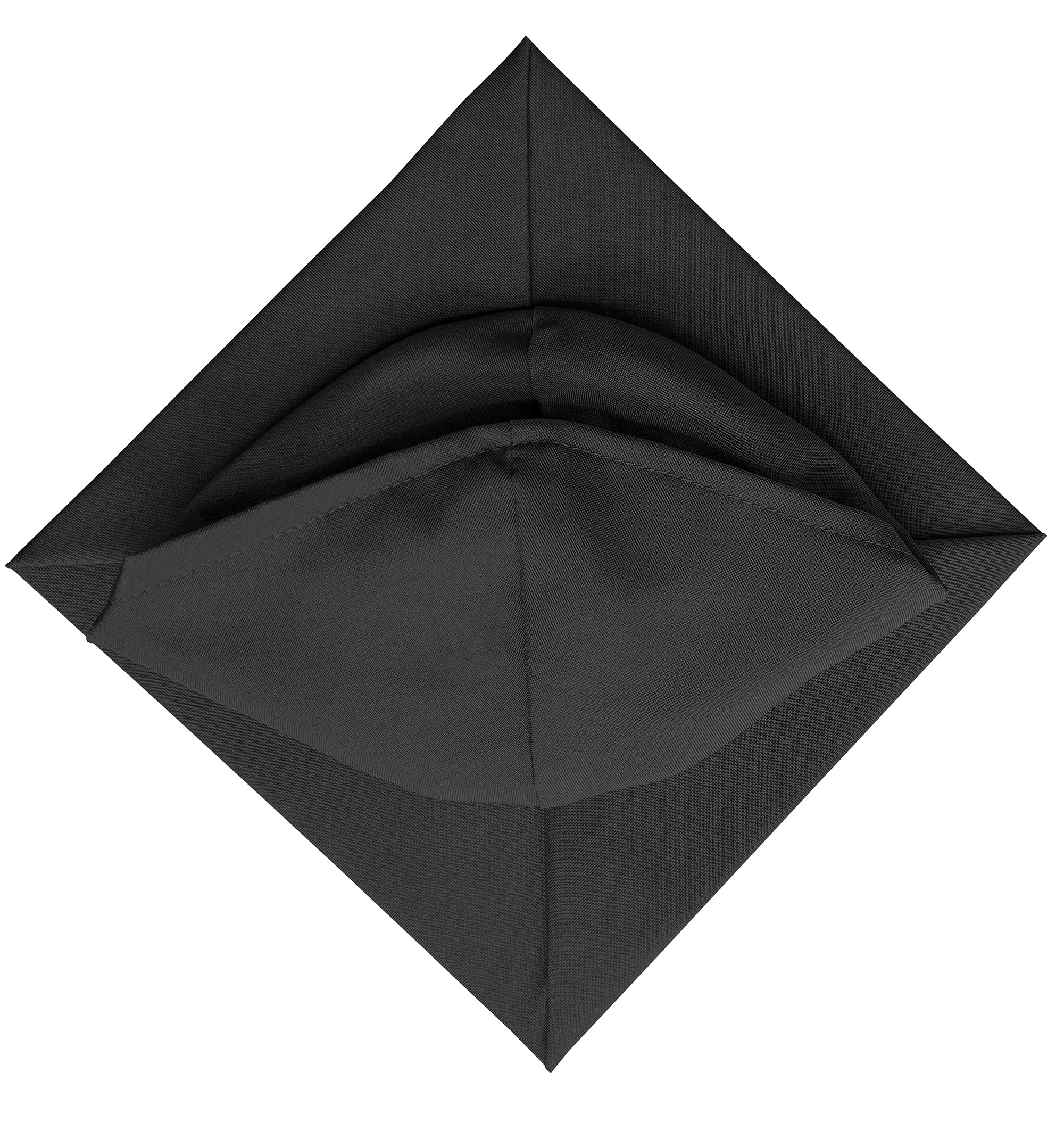 Herrenbek Matte Adult Graduation Cap with 2024 2025 Tassel Unisex Adjustable Graduation Cap Black