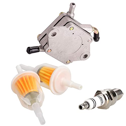 10L0L Golf Cart Fuel Pump Impulse Kit for Club Car DS Precedent 1984-up Gas with 290FE 350FE Kawasaki Engine, Replace OEM 1014523 1014524 S 5136 FP002