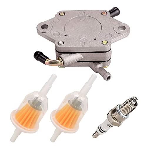 10L0L Golf Cart Fuel Pump Impulse Kit for Club Car DS Precedent 1984-up Gas with 290FE 350FE Kawasaki Engine, Replace OEM 1014523 1014524 S 5136 FP002