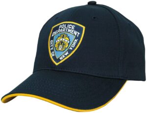 torkia - official licensed nypd logo navy cap/hat