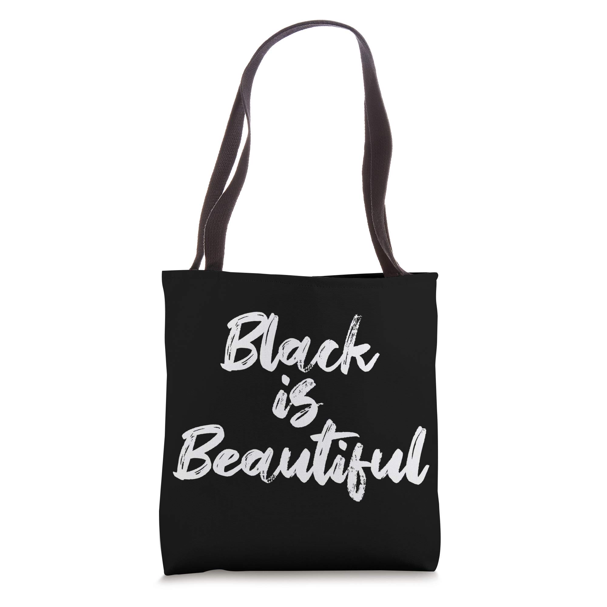 Black is Beautiful Black Lives Matter Melanin African Gift Tote Bag