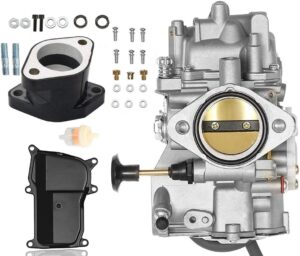 yfm350 carburetor for yamaha 1987-1990 & 1992-1995 moto-4 350 yfm350/1987-2004 warrior 350 yfm350/1987-1998 big bear 350 yfm350/1996-1998 kodiak 400 yfm400/1995 wolverine 350 yfm35f +intake manifold