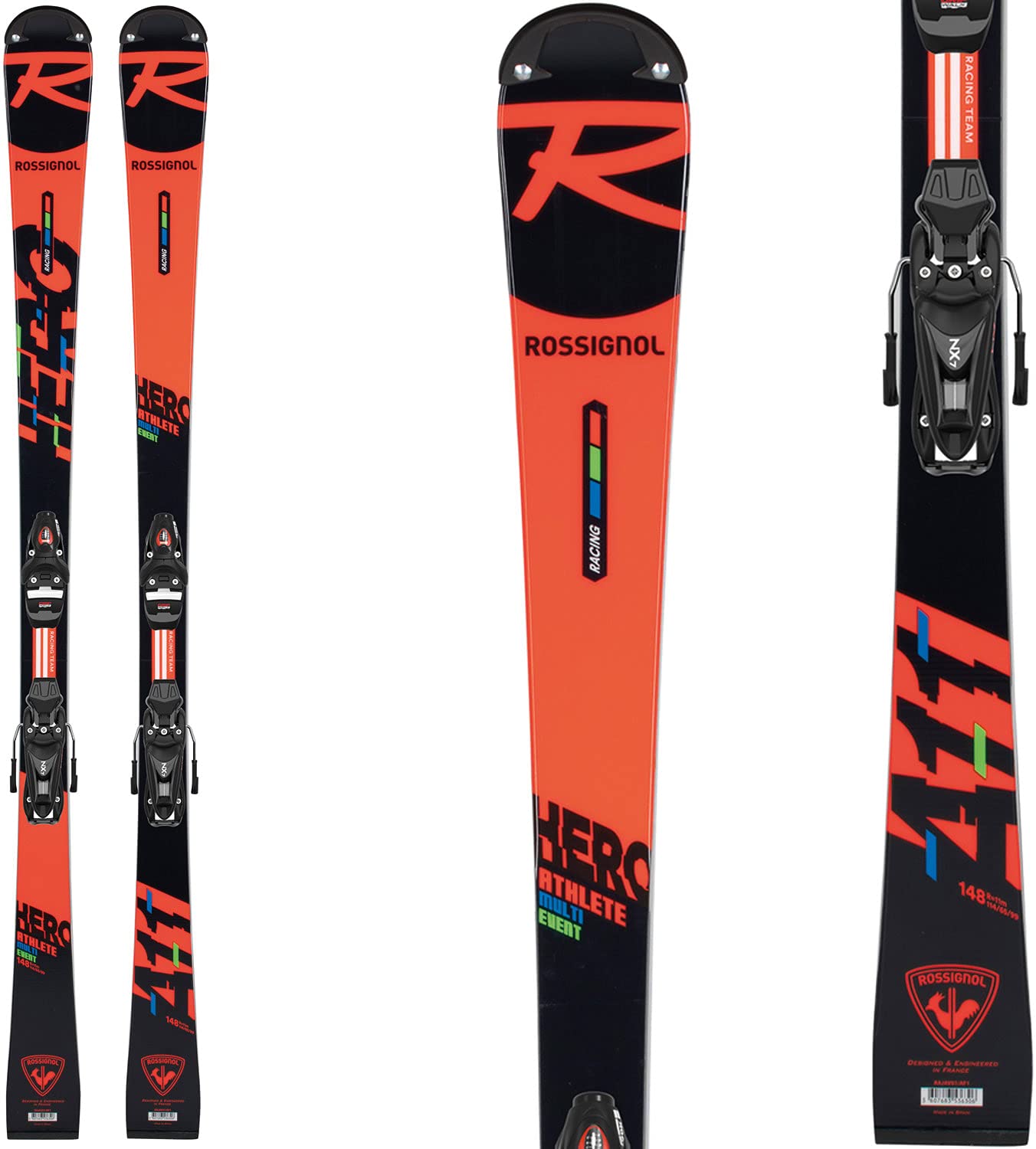 Rossignol Hero Athlete Multievent Kids Skis 141cm