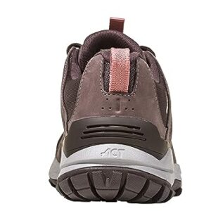 Oboz Women's Sypes Low Leather B-Dry Waterproof Hiking Shoe, Peppercorn, 8.5