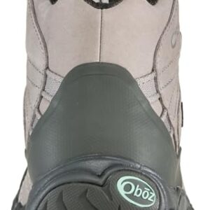 Oboz Women's Bridger Mid B-DRY Hiking Boot, Frost Gray, 6.5