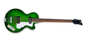 hofner ignition pro club bass '70s green burst