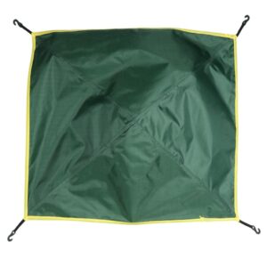 Tongina Ultralight Tarp Hiking Camping Tents Replacement Sunscreen, Army Green