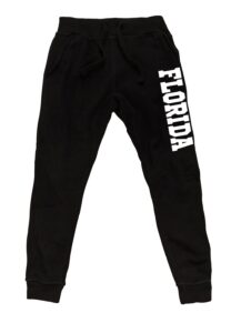 koyotee men's florida state v679 black fleece jogger sweatpants small